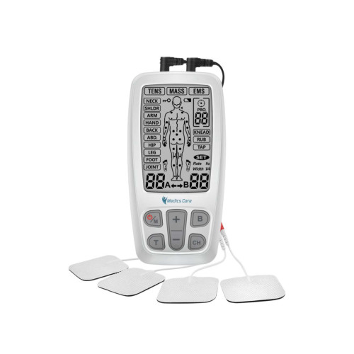 מכשיר פולסים Medics care R-C4B TENS+EMS SERIES 4000