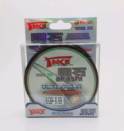 חוט fluorocarbon (פלורוקרבון) של חברת Take היפנית