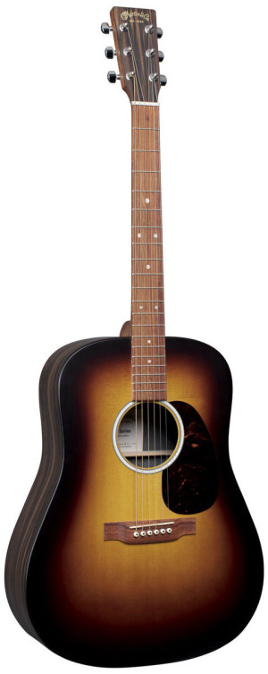 גיטרה אקוסטית מוגברת + נרתיק MARTIN D-X2E Burst Sit/MAC HPL