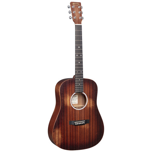 גיטרה אקוסטית מוגברת + נרתיק MARTIN DJRE STREETMASTER Satin Sapele / Sapele