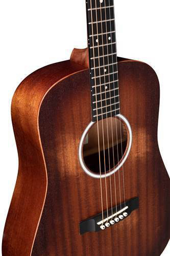 גיטרה אקוסטית מוגברת + נרתיק MARTIN DJRE STREETMASTER Satin Sapele / Sapele