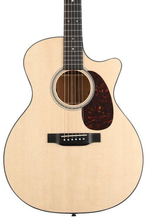 גיטרה אקוסטית מוגברת + נרתיק MARTIN GPC16E-02 Mahogany