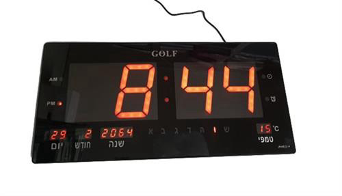 שעון קיר דיגיטלי GOLF 4622-4  גולף 