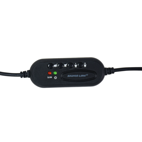 אוזניות למחשב Silver Line HS-009 with USB and Mic