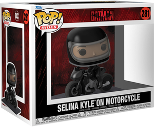POP Ride DLX:The Batman- Selina Kyle on motorcycle Funko