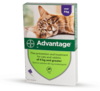 נגד פרעושים לחתול - טיפות אדוונטג' Advantage במשקל 4 ק"ג ומעלה  
