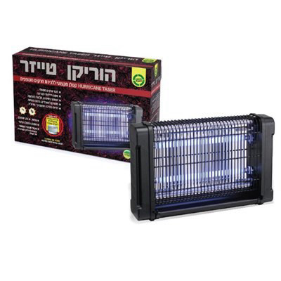 קטלן יתושים לבית הוריקן טייזר Greenplace - 512Zapper 2X8W