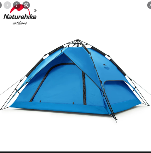 אוהל בן רגע ל 3 אנשים פתיחה מהירה NATUREHIKE TENT דגם NH21ZP008