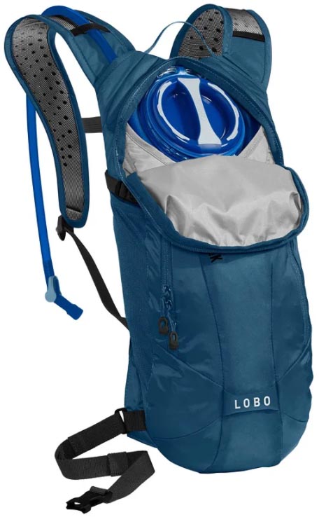 תיק עם מנשא מים LOBO 3L כחול