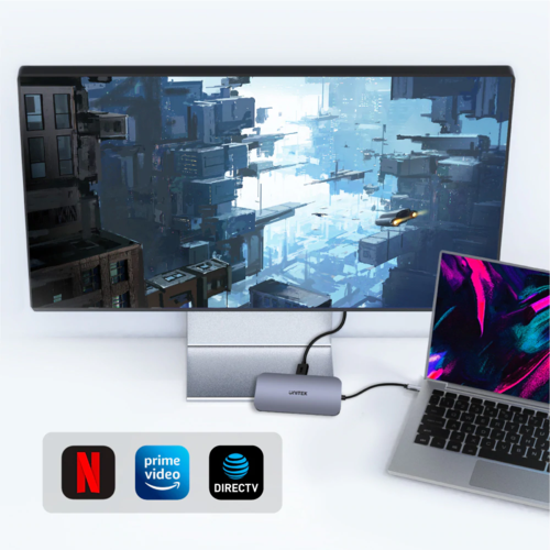 תחנת עגינה Unitek uHUB N9+ 9-in-1