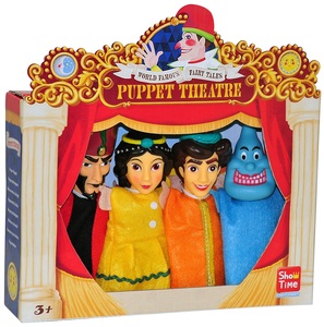 סט 4 בובות אצבע לתאטרון בובות - אלדין