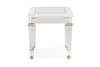 שולחן צד מרובע שקוף PIERRE END TABLE