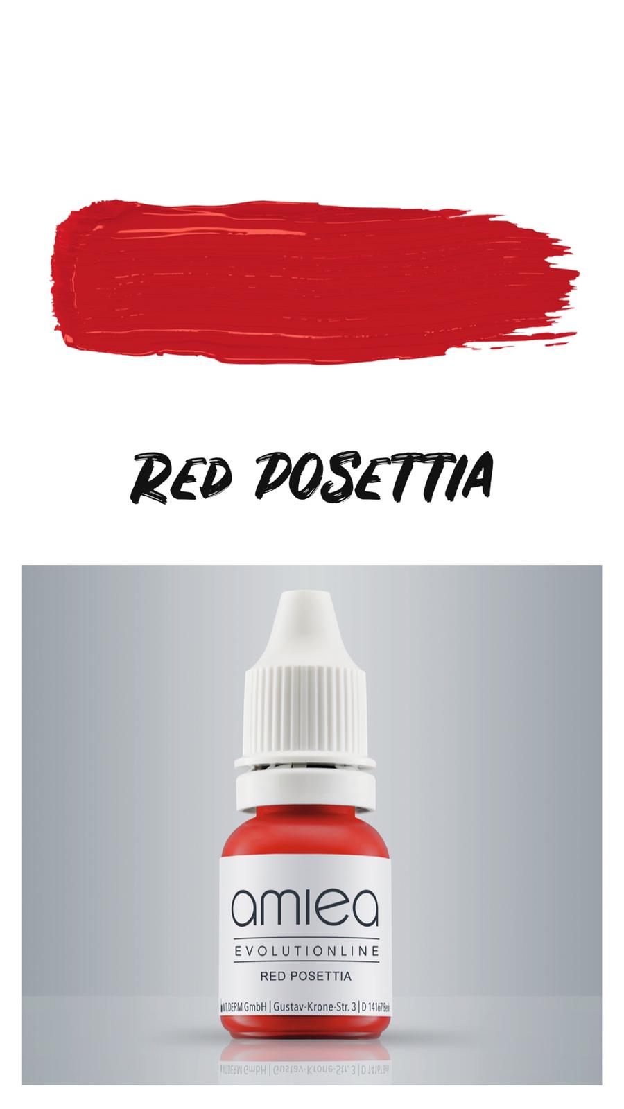 צבע אבולושיין לשפתיים - RED POSETTIA