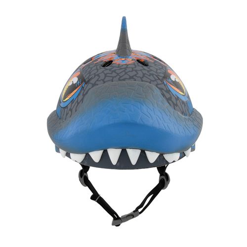 קסדת ילדים בעיצוב 3D עם פתחי אוורור לגיל 5+ - מלתעות הכריש