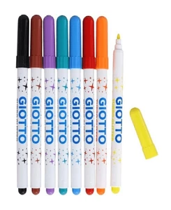 GIOTTO טוש נצנצים 8 גוונים