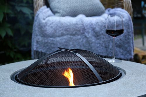 מגן גיצי אש למדורת גן FirePit בקוטר 70 ס