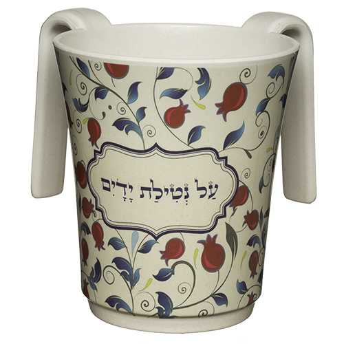 נטלה במבו עם הדפסה צבעונית רימונים 14 ס"מ