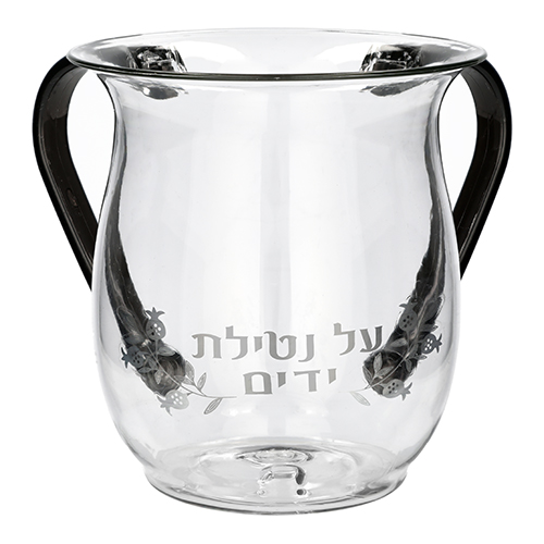 נטלה אקריליק מהודרת עם ידיות צבעוניות 13 ס"מ
