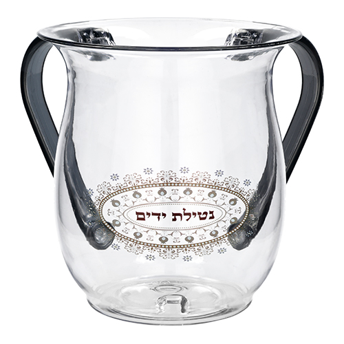 נטלה אקריליק מהודרת עם ידיות צבעוניות 13 ס"מ
