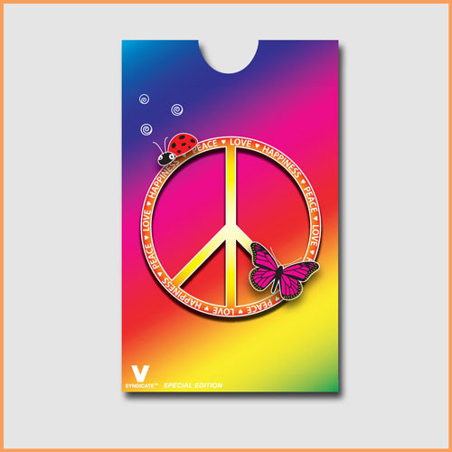 גריינדר כרטיס V syndictae סדרת קולור - PEACE