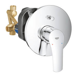 אינטרפוץ 4 דרך קומפלט 33305003 יורוסמרט EUROSMART כרום GROHE