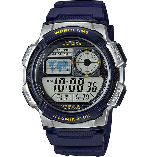 שעון יד  לגבר CASIO AE-1000W-2A קסיו