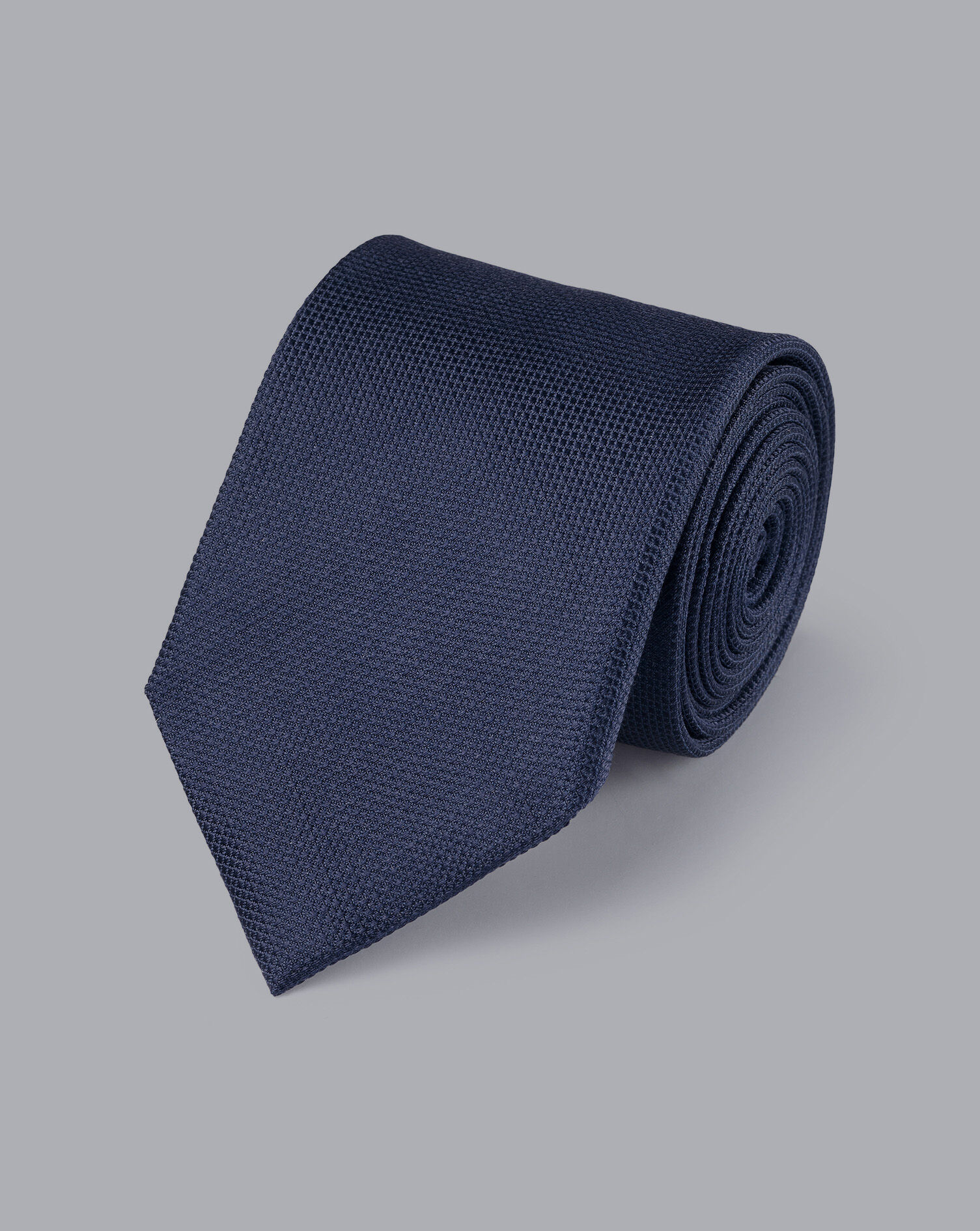 עניבה דוחה כתמים Navy Stain Resistant