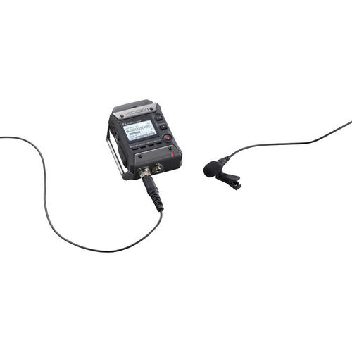 מקליט מקצועי נייד Zoom F1-LP Field Recorder עם מיקרופון