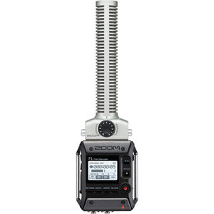 מקליט Zoom F1 SP עם מיקרופון Shotgun יבואן רשמי