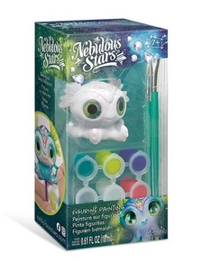 ערכת יצירה נבולוס של צביעת דמות קסומה כולל צבעי אקריליק ומברשות - אוקטביה