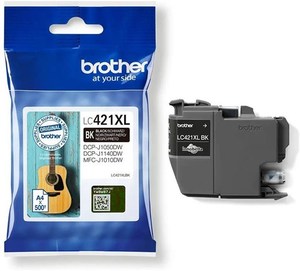 ראש דיו שחור מקורי Brother LC421XLBK