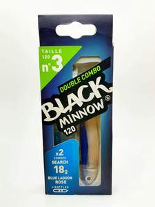 FIIISH BLACK MINNOW - DOUBLE COMBO N