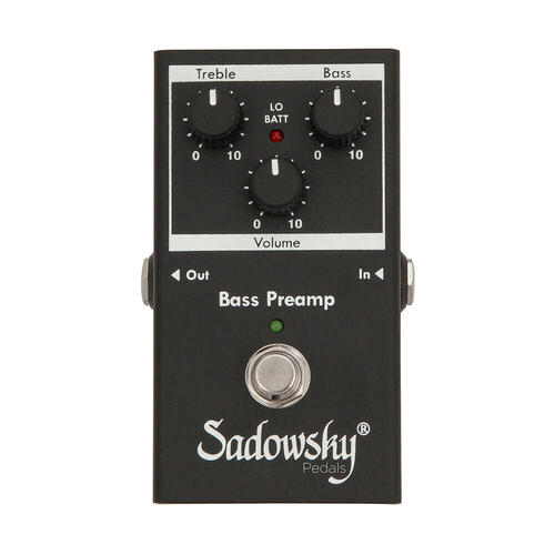 פרהאמפ לבס Sadowsky Outboard Bass Preamp SAC PED SBP 2 V2