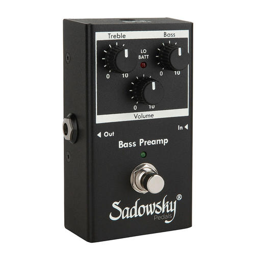 פרהאמפ לבס Sadowsky Outboard Bass Preamp SAC PED SBP 2 V2
