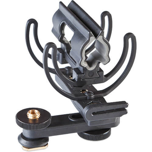 בולם זעזועים למיקרופון עם חיבור למצלמה Rycote