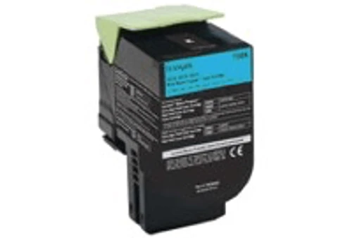 משלוח עם שליח חינם - טונר פרימיום תואם Lexmark 70C8HC0 כחול/ציאן (3,000 דף)