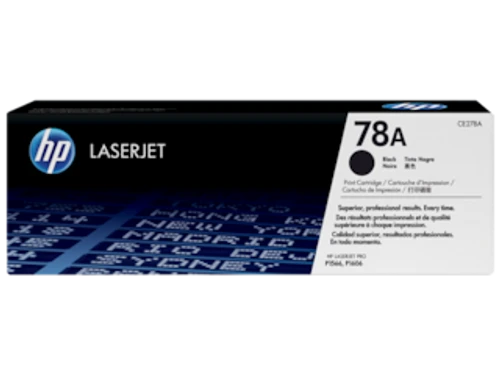 טונר שחור מקורי HP CE278A 78A (הספק 2,100 דף)