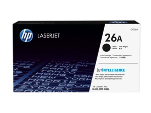 טונר שחור מקורי HP CF226A 26A (הספק 3,100 דף)