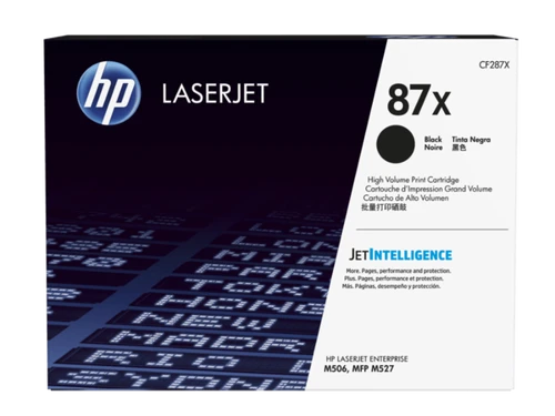 טונר שחור מקורי HP CF287X 87X (הספק 18,000 דף)