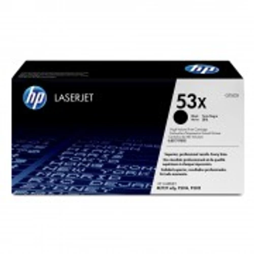 טונר שחור מקורי HP Q7553X 53X (הספק 7,000 דף)