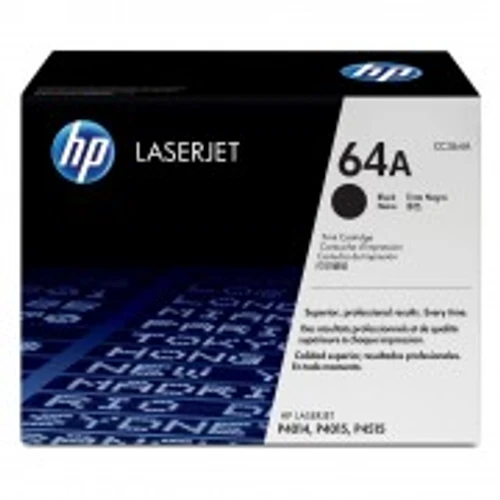 טונר שחור מקורי HP CC364A 64A (הספק 10,000 דף)