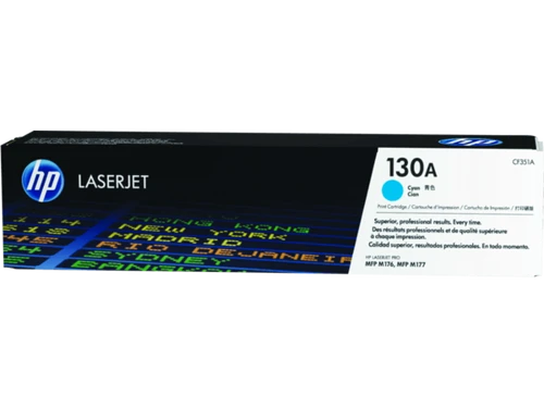 טונר כחול מקורי HP 130A CF351A (הספק 1,000 דף)