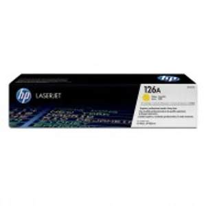 טונר צהוב מקורי HP 126A CE312A (הספק 1,000 דף)