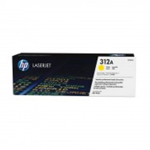 טונר צהוב מקורי HP 312A CF382A (הספק 2,700 דף)