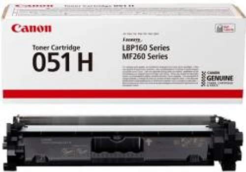 טונר שחור מקורי Canon CRG-051H קנון (4,100 דף)