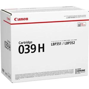 טונר שחור מקורי Canon CRG-039H קנון (25,000 דף)