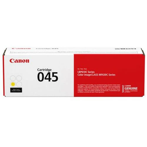 טונר צהוב מקורי Canon CRG-045Y קנון (1,300 דף)
