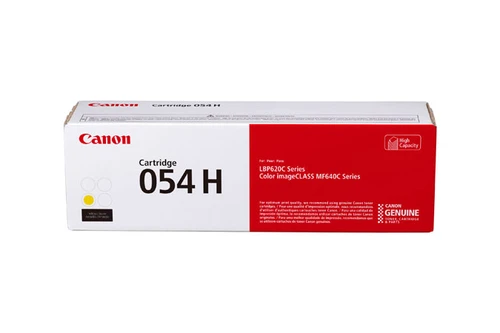 טונר צהוב מקורי Canon CRG-054HY קנון (2,300 דף)