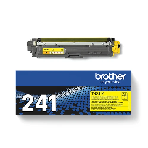 טונר צהוב מקורי Brother TN-241Y בראדר (1,400 דף)