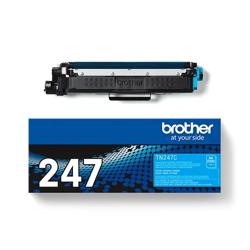 טונר כחול מקורי Brother TN-247C בראדר (2,300 דף)